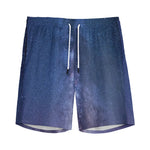 Stars Night Milky Way Print Men's Sports Shorts