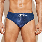 Stars Night Milky Way Print Men's Swim Briefs