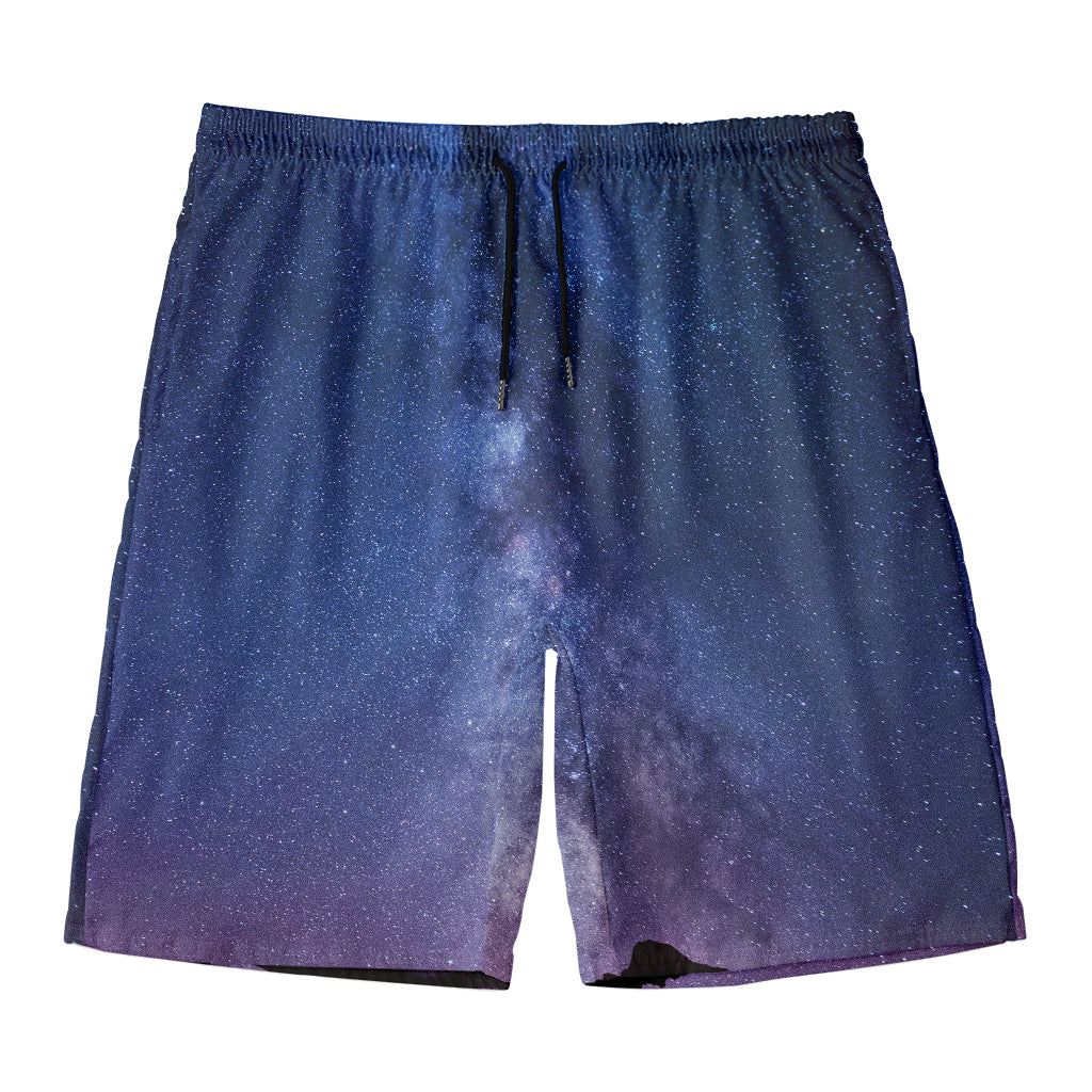Stars Night Milky Way Print Men's Swim Trunks