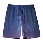 Stars Night Milky Way Print Men's Swim Trunks