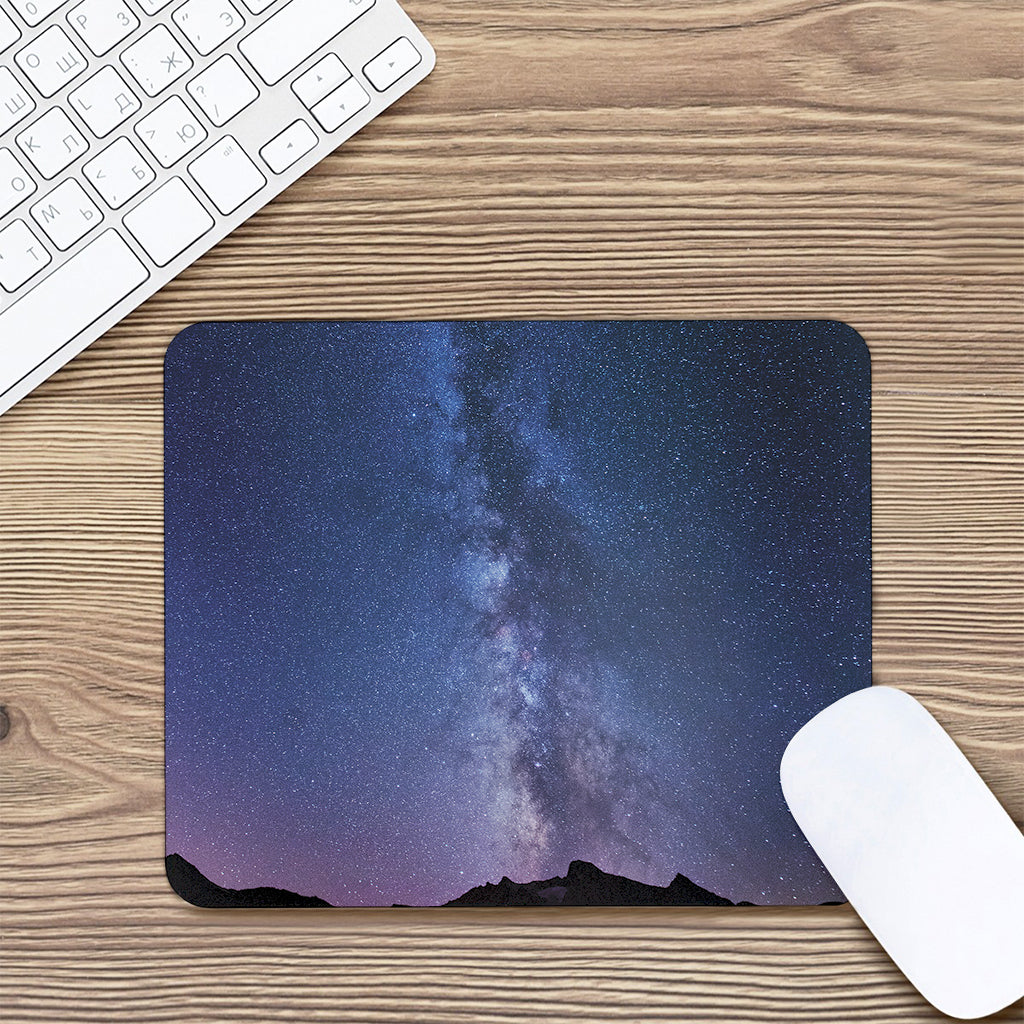 Stars Night Milky Way Print Mouse Pad