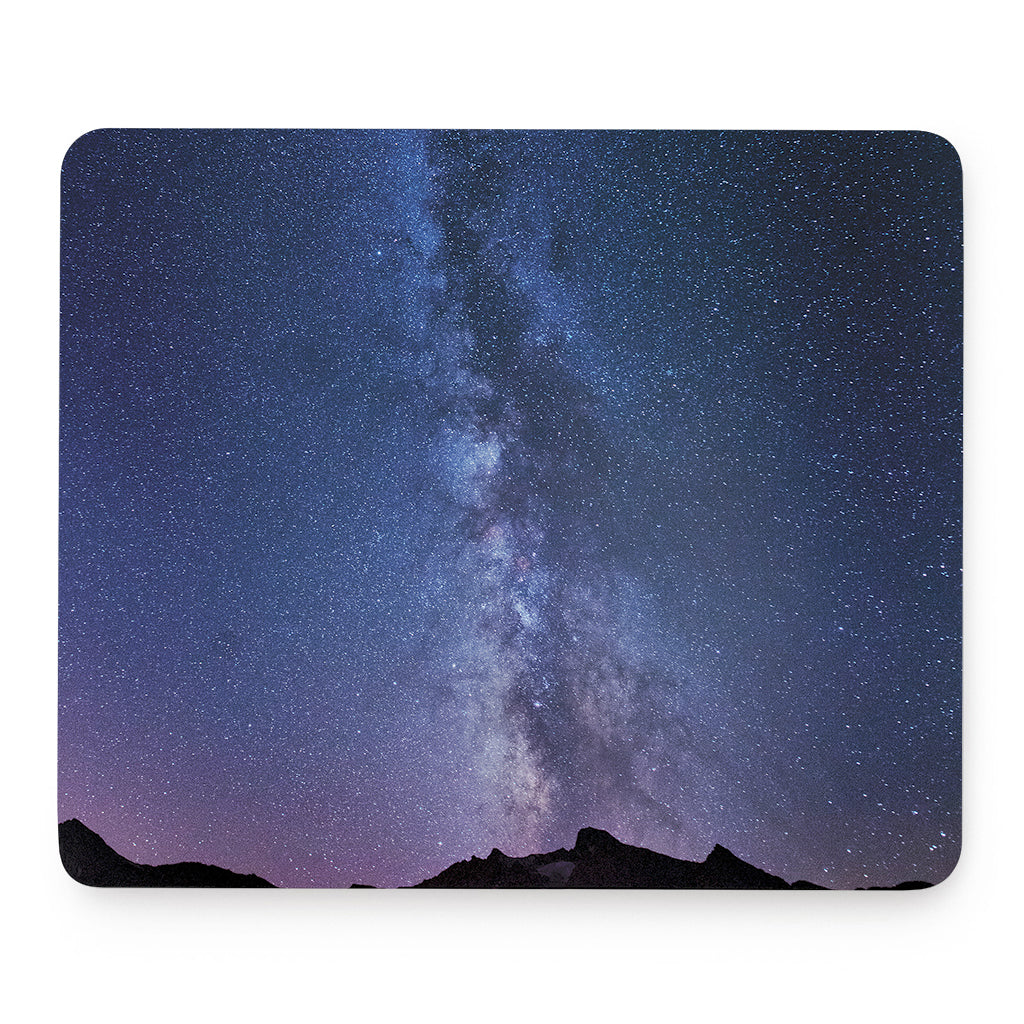 Stars Night Milky Way Print Mouse Pad