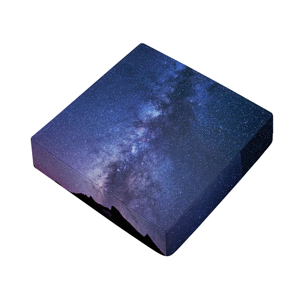 Stars Night Milky Way Print Outdoor Seat Cushion Cover
