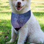 Stars Night Milky Way Print Over The Collar Dog Bandana