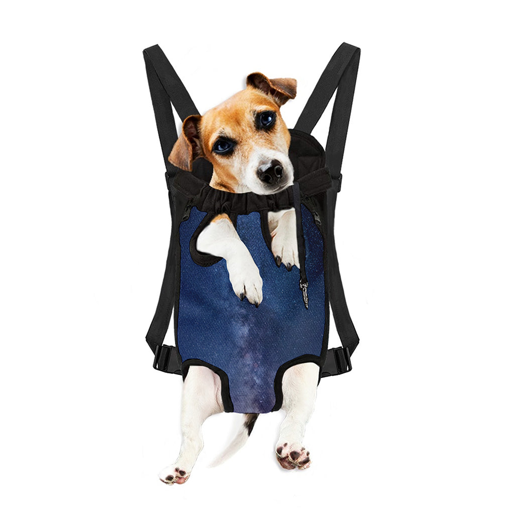 Stars Night Milky Way Print Pet Carrier Backpack