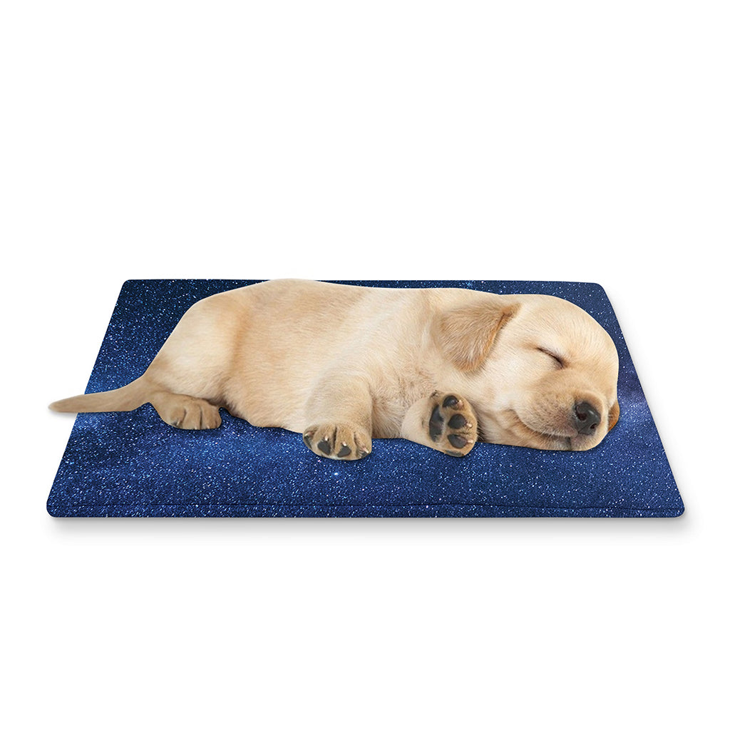 Stars Night Milky Way Print Pet Cooling Mat Cover