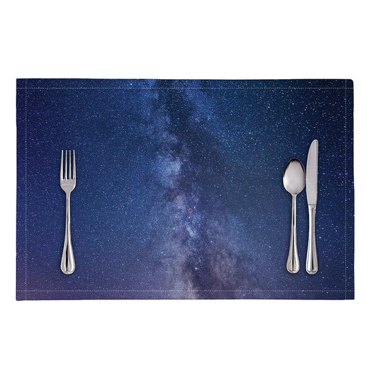 Stars Night Milky Way Print Placemat