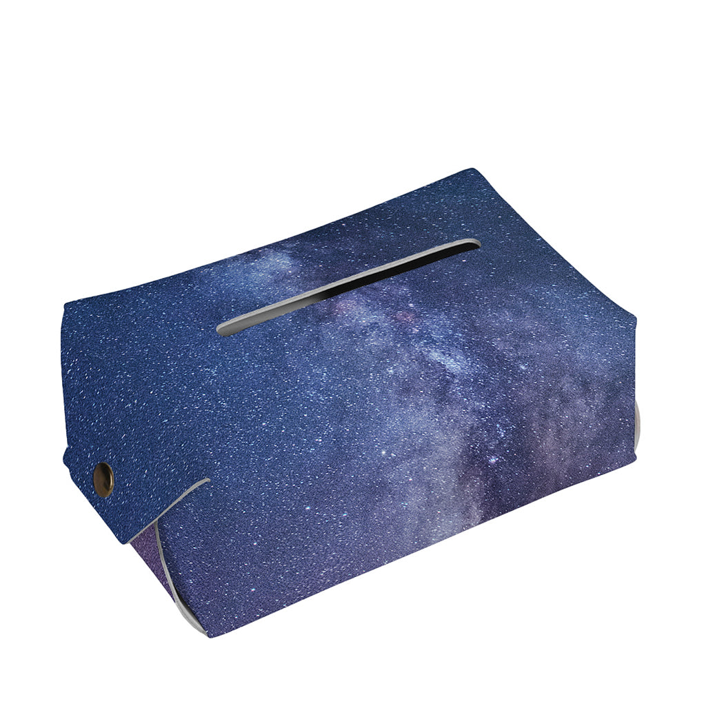 Stars Night Milky Way Print Rectangle Tissue Box Cover