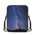 Stars Night Milky Way Print Rectangular Crossbody Bag
