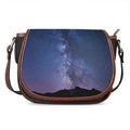 Stars Night Milky Way Print Saddle Bag