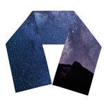 Stars Night Milky Way Print Scarf