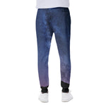 Stars Night Milky Way Print Scuba Joggers
