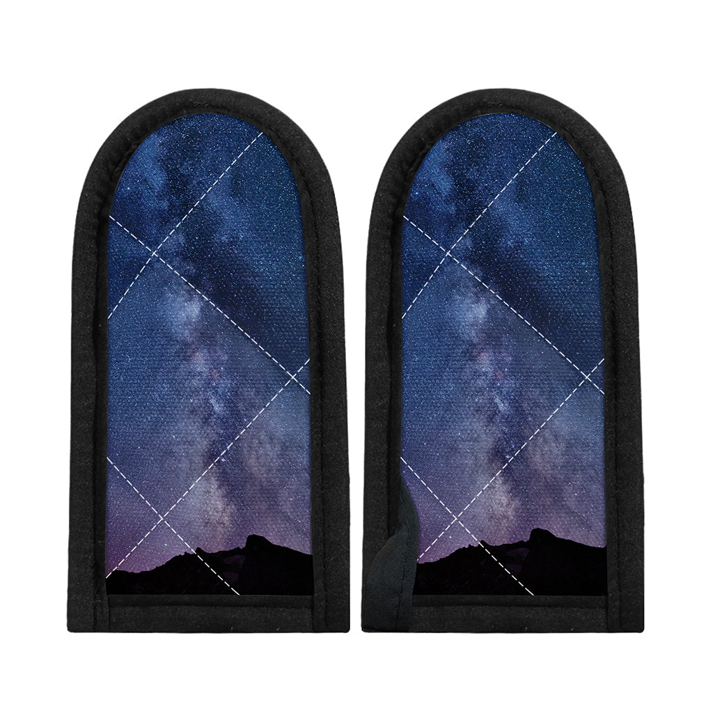 Stars Night Milky Way Print Skillet Handle Cover