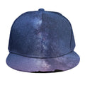 Stars Night Milky Way Print Snapback Cap