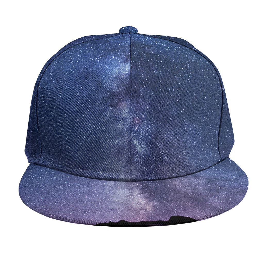 Stars Night Milky Way Print Snapback Cap