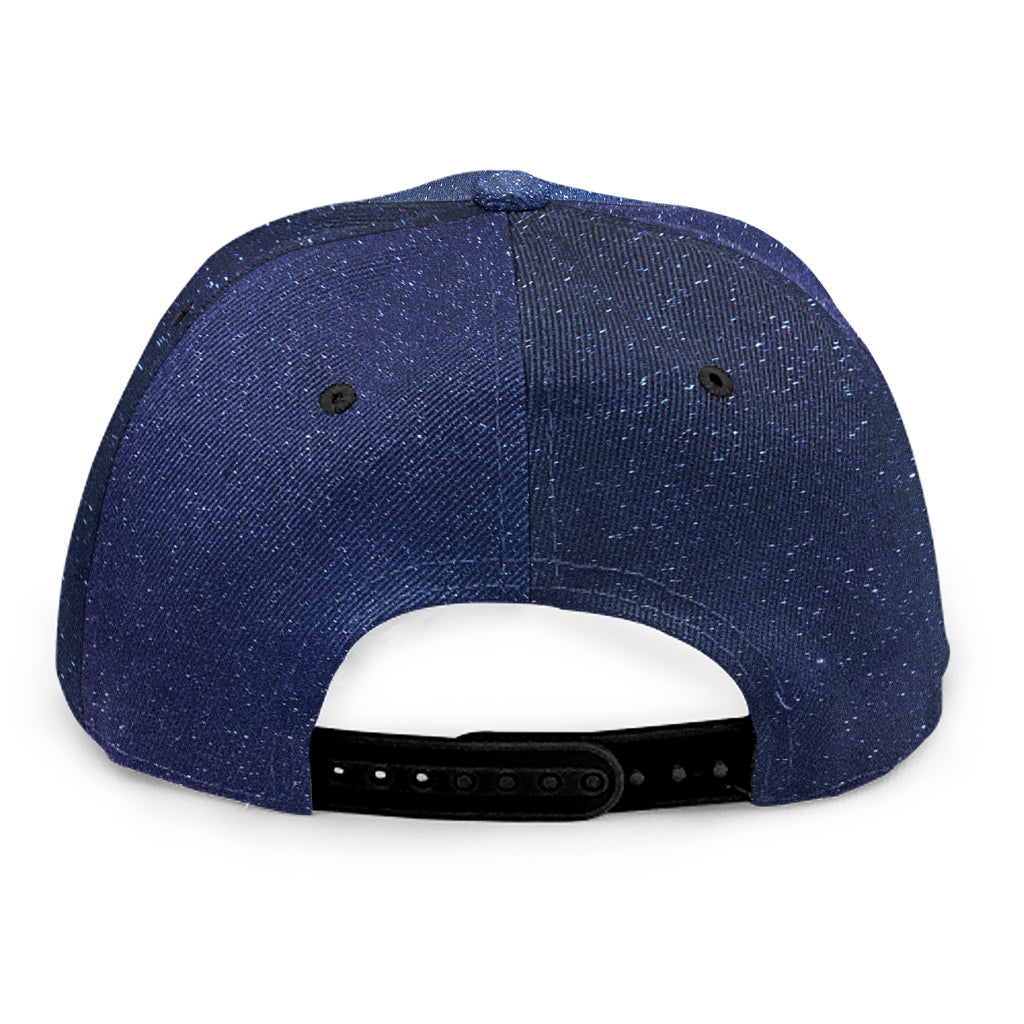Stars Night Milky Way Print Snapback Cap