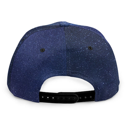 Stars Night Milky Way Print Snapback Cap