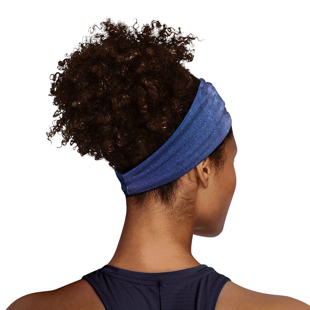 Stars Night Milky Way Print Sports Headband