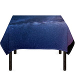 Stars Night Milky Way Print Tablecloth