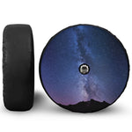 Stars Night Milky Way Print Tire Cover With Camera Hole