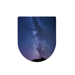 Stars Night Milky Way Print Toilet Lid Cover