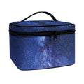 Stars Night Milky Way Print Travel Makeup Bag