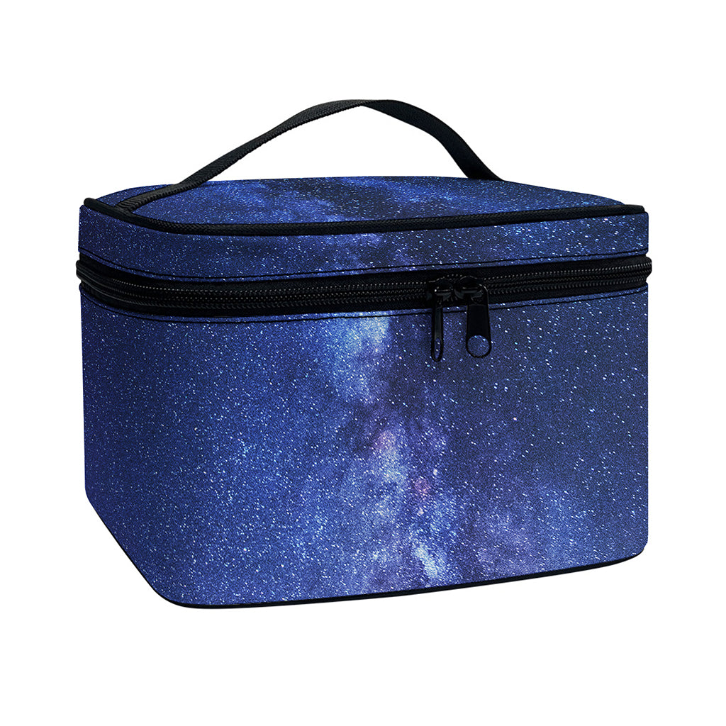 Stars Night Milky Way Print Travel Makeup Bag