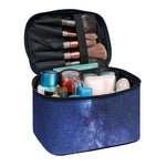 Stars Night Milky Way Print Travel Makeup Bag