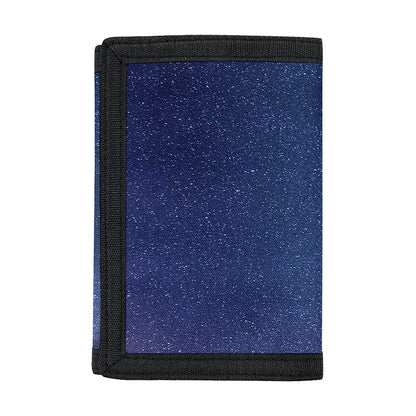 Stars Night Milky Way Print Trifold Wallet