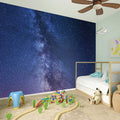 Stars Night Milky Way Print Wall Sticker