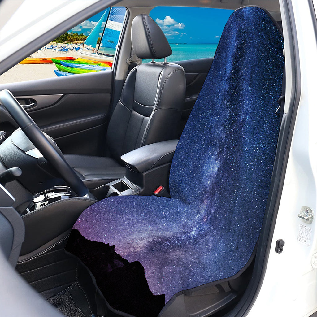Stars Night Milky Way Print Waterproof Car Seat Cover
