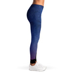 Stars Night Milky Way Print Women's Leggings