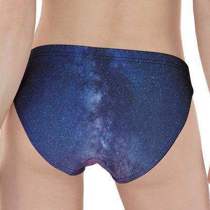 Stars Night Milky Way Print Women's Panties