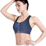Stars Night Milky Way Print Women's Sports Bra
