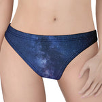 Stars Night Milky Way Print Women's Thong