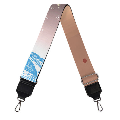 Statue of Liberty USA Flag Print Bag Strap