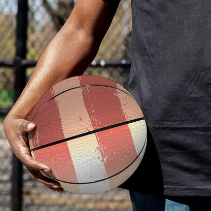 Statue of Liberty USA Flag Print Basketball