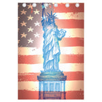 Statue of Liberty USA Flag Print Curtain