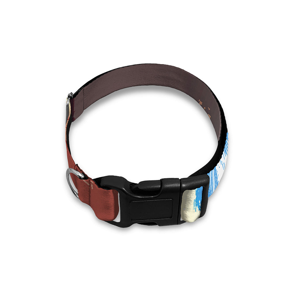 Statue of Liberty USA Flag Print Dog Collar