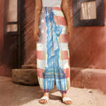 Statue of Liberty USA Flag Print Harem Pants