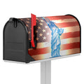Statue of Liberty USA Flag Print Mailbox Cover