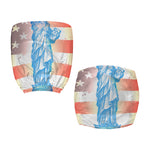 Statue of Liberty USA Flag Print Office Chair Cover