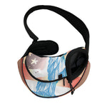 Statue of Liberty USA Flag Print Pet Sling Carrier