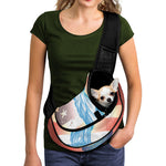 Statue of Liberty USA Flag Print Pet Sling Carrier