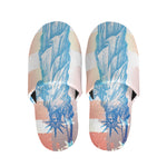 Statue of Liberty USA Flag Print Slippers
