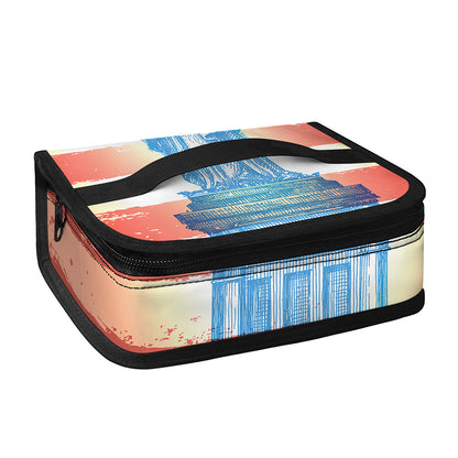 Statue of Liberty USA Flag Print Small Lunch Bag