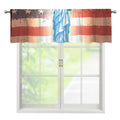 Statue of Liberty USA Flag Print Window Valance