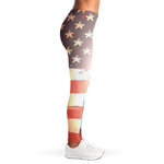 Statue of Liberty USA Flag Print Women's Leggings