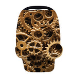 Steampunk Brass Cogs And Gears Print Baby Seat Cover