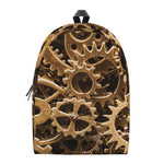 Steampunk Brass Cogs And Gears Print Backpack
